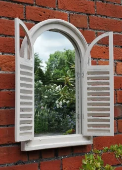Garden Wall Mirror With Shutters 7 Garden Wall Mirror With Shutters -Cheap Plants Store pr2000005168 card4 lg