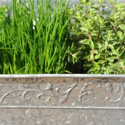 Embossed Galvanised Window Trough 14 Embossed Galvanised Window Trough -Cheap Plants Store pr2000018441 card6 lg