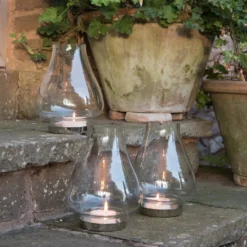 Tulip Hurricane Lantern