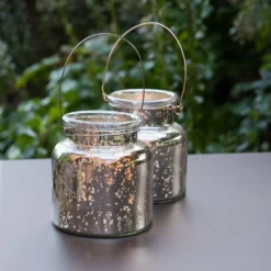 Mercury Glass Jar Lantern -Cheap Plants Store pr2000027869 card7 lg