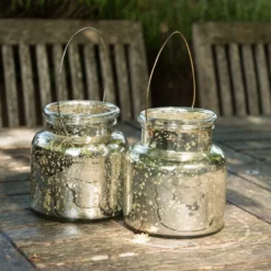 Mercury Glass Jar Lantern -Cheap Plants Store pr2000027869 card9 lg