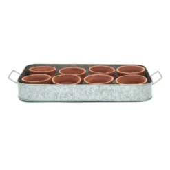 Terracotta Grow Pots - Set Of 8 With Tray -Cheap Plants Store pr2000028372 card9 lg