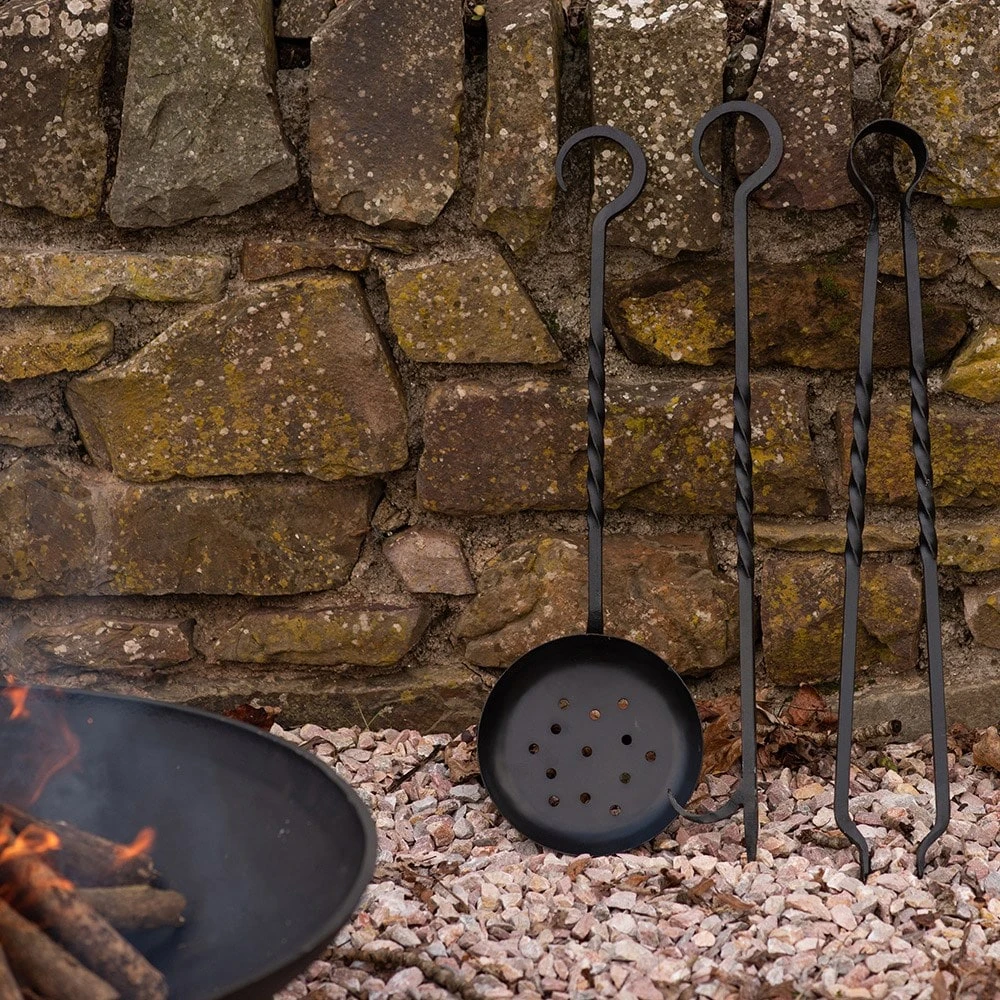 Fire Pit Tools - Set Of 3 4 Fire Pit Tools - Set Of 3 - Image 4