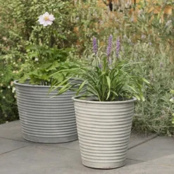 Ribbed Zinc Planter -Cheap Plants Store pr2000028781 card4 lg