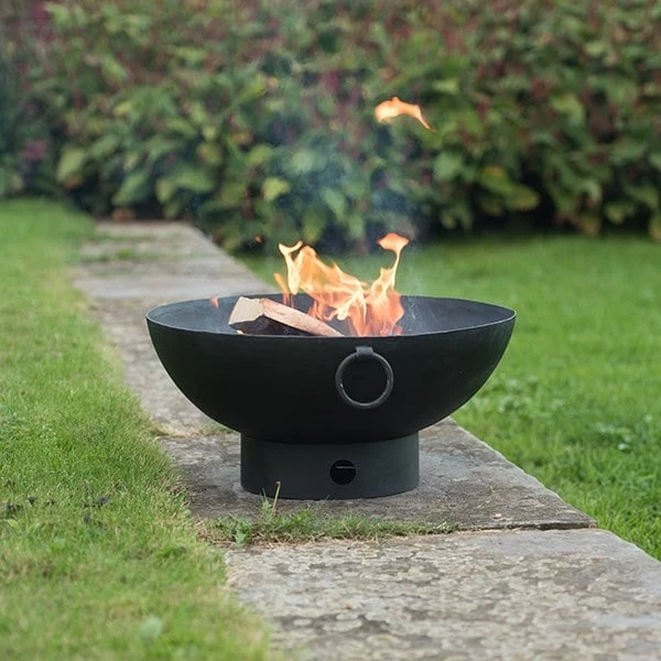 Small Iron Fire Pit Bowl 3 Small Iron Fire Pit Bowl - Image 3