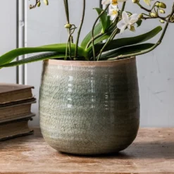 Crackle Glaze Plant Pot - Mint 5 Crackle Glaze Plant Pot - Mint -Cheap Plants Store pr2000031226 card3 lg