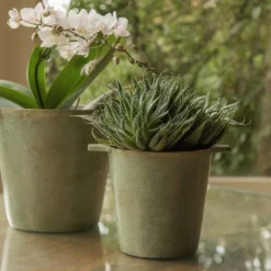 Cast Aluminium Pot Cover With Verdigris Patina 17 Cast Aluminium Pot Cover With Verdigris Patina -Cheap Plants Store pr2000031480 card9 lg