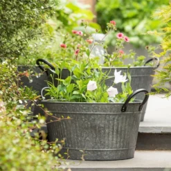 Oval Tub With Handles/drinks Cooler
