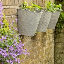 Embossed Wall Planters Antique Zinc - Set Of 3 -Cheap Plants Store pr2000032857 card5 lg