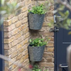 Galvanised Corner Wall Planters - Set Of 3 8 Galvanised Corner Wall Planters - Set Of 3 -Cheap Plants Store pr2000033944 card4 lg