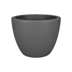 Pure Soft Round Pot With Wheels Anthracite -Cheap Plants Store pr2000035201 card3 lg