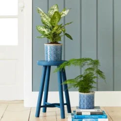 Glazed Pot - Porto Dark Blue