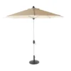 Brushed Aluminium Parasol 3.0m