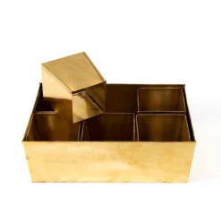 Brass Tray With 6 Brass Grow Pods -Cheap Plants Store pr2000037485 card3 lg