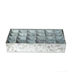 Galvanised Tray With 24 Grow Pods 8 Galvanised Tray With 24 Grow Pods -Cheap Plants Store pr2000037488 card3 lg