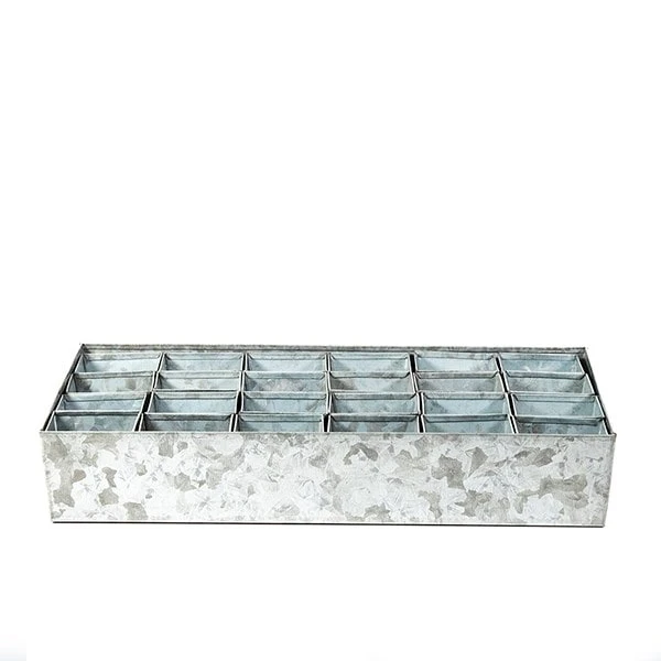 Galvanised Tray With 24 Grow Pods 6 Galvanised Tray With 24 Grow Pods - Image 6