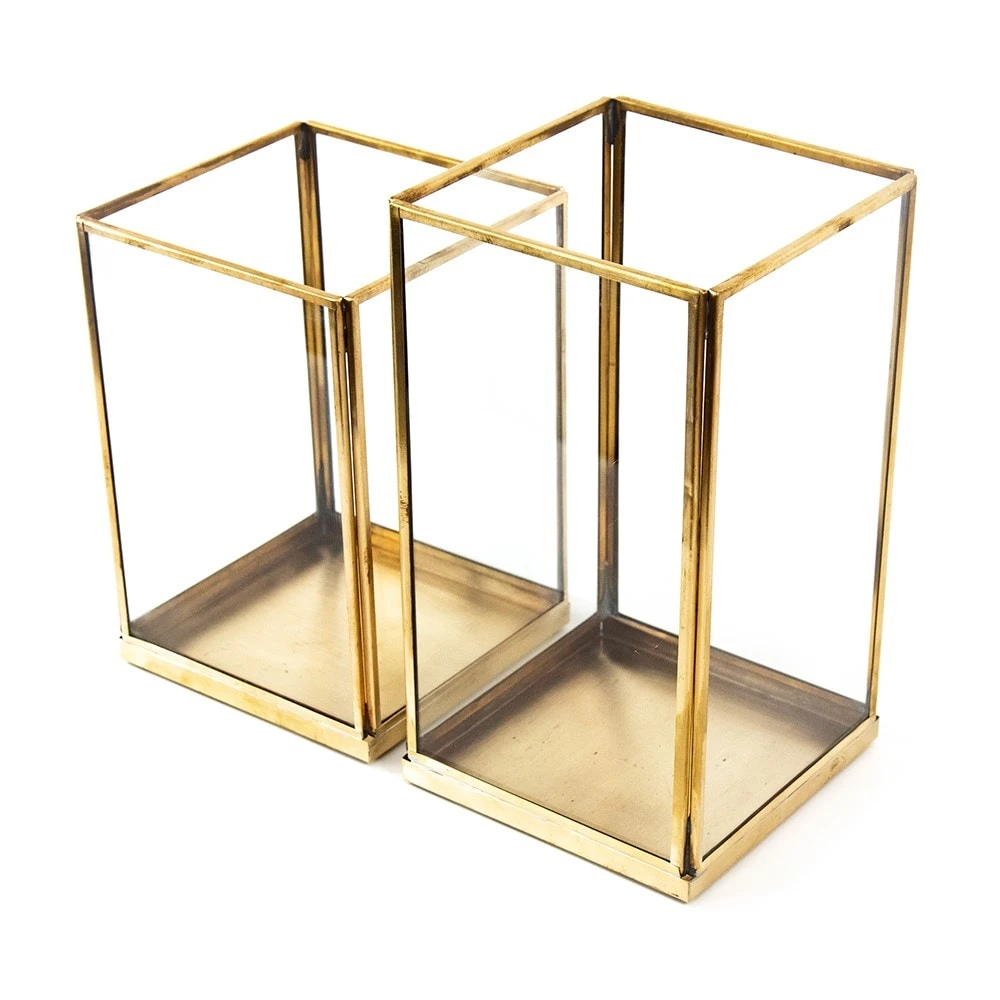 Simple Terrarium / Tealight Holder With Tray Base 3 Simple Terrarium / Tealight Holder With Tray Base - Image 3