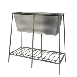 Trough Stand With Shelf - Long -Cheap Plants Store pr2000037547 card3 lg
