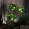 Solar Topiary Stake Lights - 3 Pack