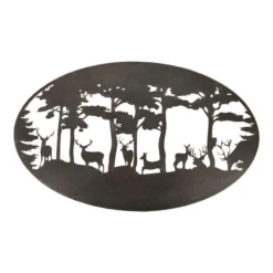 Deer Wall Art - Oval