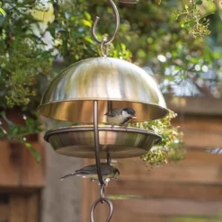 Brushed Brass Hanging Bird Feeding Dome -Cheap Plants Store pr2000040684 card4 lg