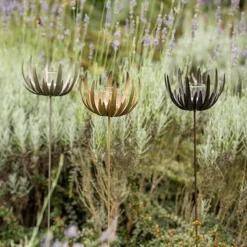 Flower Stake Tealight Holder - Antique Brass -Cheap Plants Store pr2000040770 card4 lg