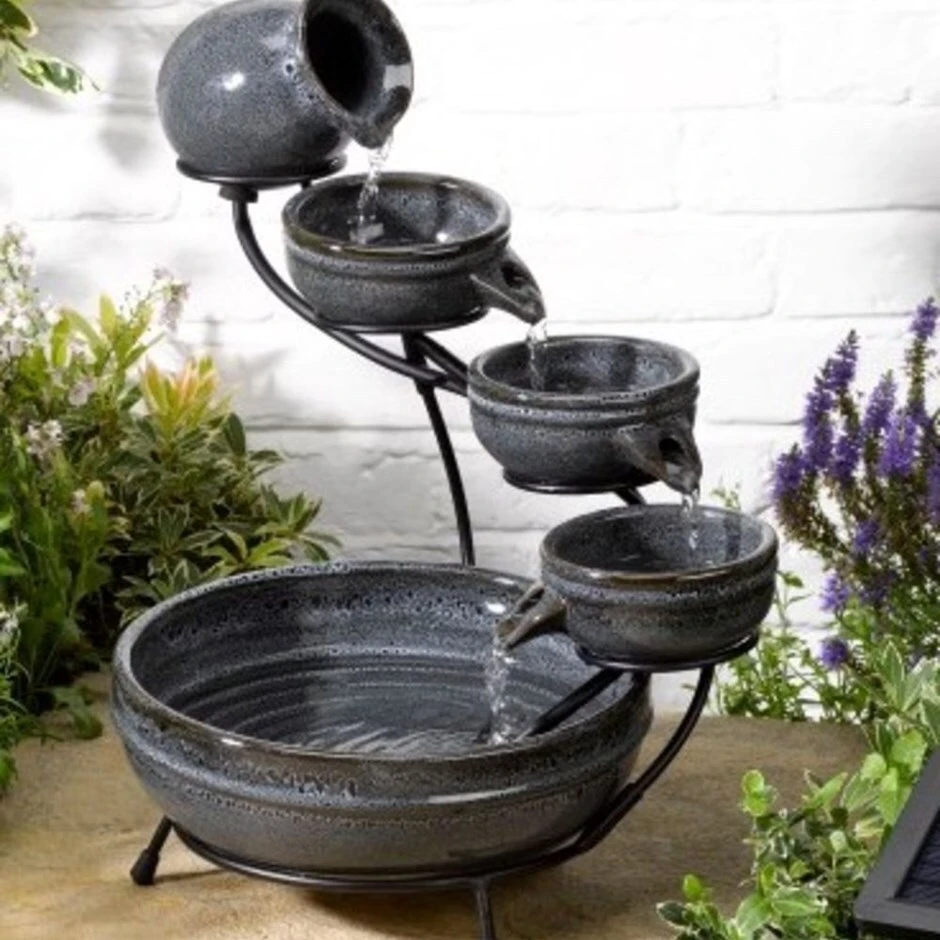 Ceramic Aphrodite Cascade Water Feature 1 Ceramic Aphrodite Cascade Water Feature