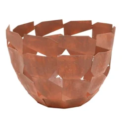 Outdoor Metal Industrial Fire Bowl Rust