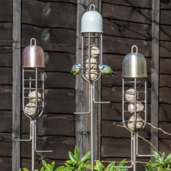 Garden Stake Fat Ball Feeder - Putty Grey -Cheap Plants Store pr2000041707 card3 lg