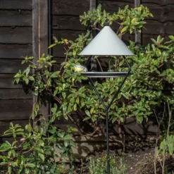 Bird Feeding Hut On Stake - Putty Grey -Cheap Plants Store pr2000041725 card4 lg