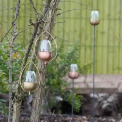 Tulip Stake Tealight Holder (adjustable Height) - Brushed Brass -Cheap Plants Store pr2000041729 card8 lg