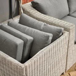 Lounge Set With Storage And Grey Cushions -Cheap Plants Store pr2000045424 card3 lg