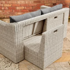 Lounge Set With Storage And Grey Cushions -Cheap Plants Store pr2000045424 card4 lg