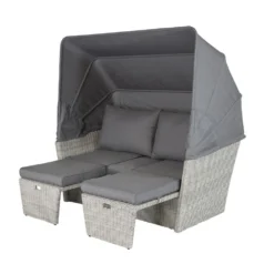 Daybed With Grey Cushions -Cheap Plants Store pr2000045425 card3 lg