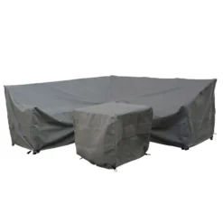 Modular Corner Sofa Set Cover - Khaki