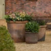 Terracotta Pot - Sandblasted