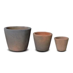 Tapered Terracotta Pot - Sandblasted 13 Tapered Terracotta Pot - Sandblasted -Cheap Plants Store pr2000046314 card7 lg