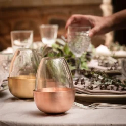 Tulip Tealight Holder - Copper -Cheap Plants Store pr2000046888 card5 lg