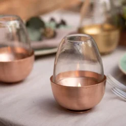Tulip Tealight Holder - Copper -Cheap Plants Store pr2000046888 card7 lg