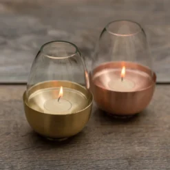 Tulip Tealight Holder - Brass -Cheap Plants Store pr2000046889 card7 lg