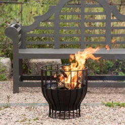 Fire Basket/table With Copper Top 12 Fire Basket/table With Copper Top -Cheap Plants Store pr2000046902 card3 lg
