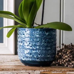 Reactive Glaze Plant Pot - Blue -Cheap Plants Store pr2000047907 card3 lg