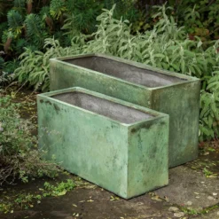 Rectangular Terrace Planter - Verdigris -Cheap Plants Store pr2000048712 card3 lg