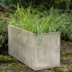 Rectangular Terrace Planter - Weathered Cream 19 Rectangular Terrace Planter - Weathered Cream -Cheap Plants Store pr2000048714 card10 lg