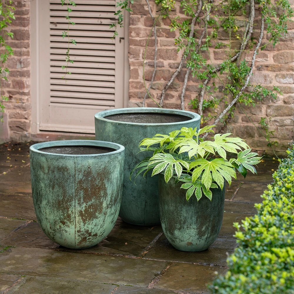 Drop Planter - Verdigris 7 Drop Planter - Verdigris - Image 7