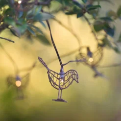 Solar Robins String Lights Warm White