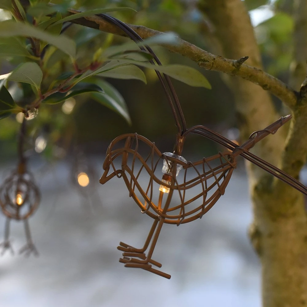 Solar Robins String Lights Warm White 5 Solar Robins String Lights Warm White - Image 5